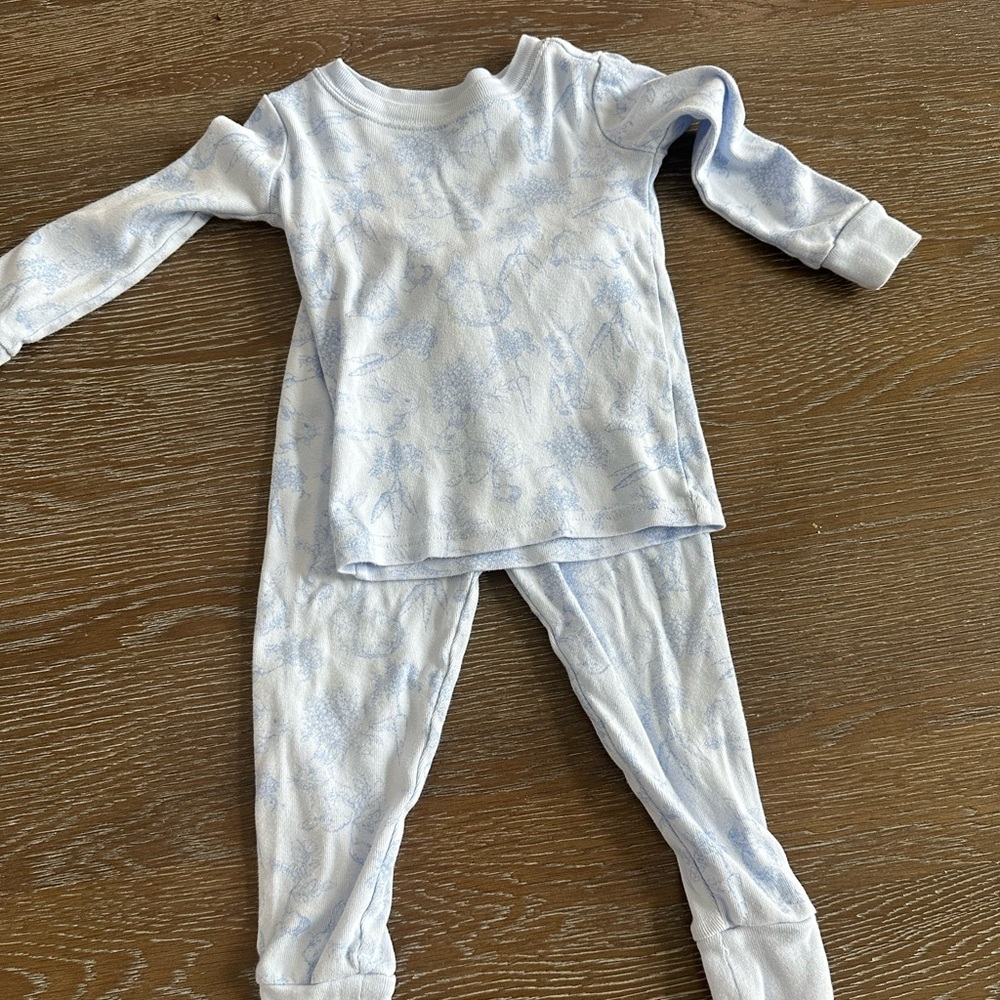 Janie and jack bunny pajamas